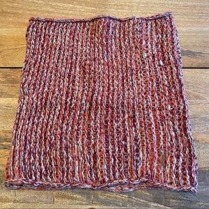 NWOT Free People Metallic Cowl Neck Circle Scarf